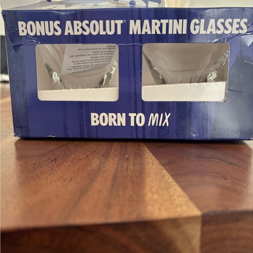 Holiday Martini Glass - Festive Blue - Picture 7 of 7
